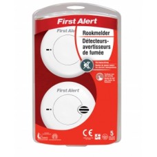 Suitsualarm First Alert smoke alarm twin pack 